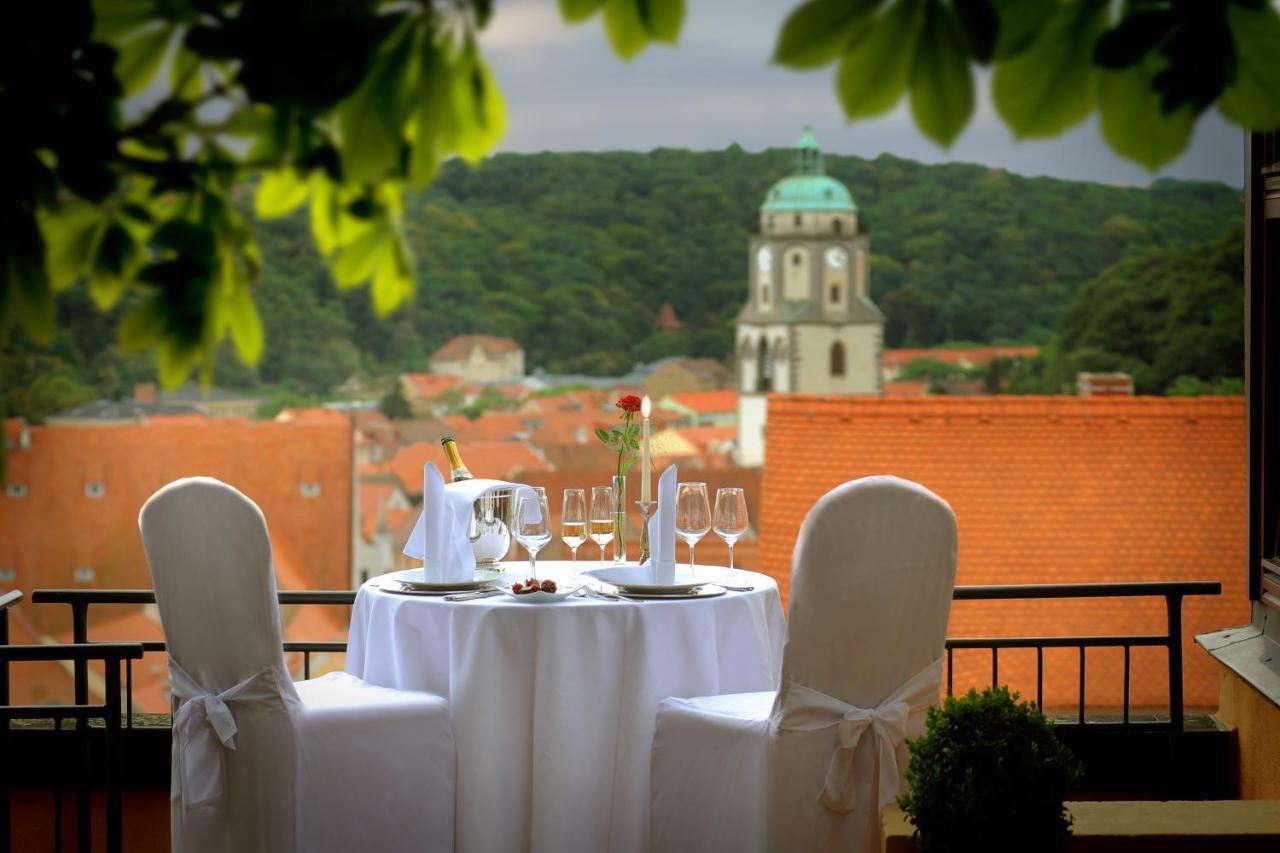 Romantik Hotel Burgkeller Residenz Kerstinghaus ไมเซน ภายนอก รูปภาพ