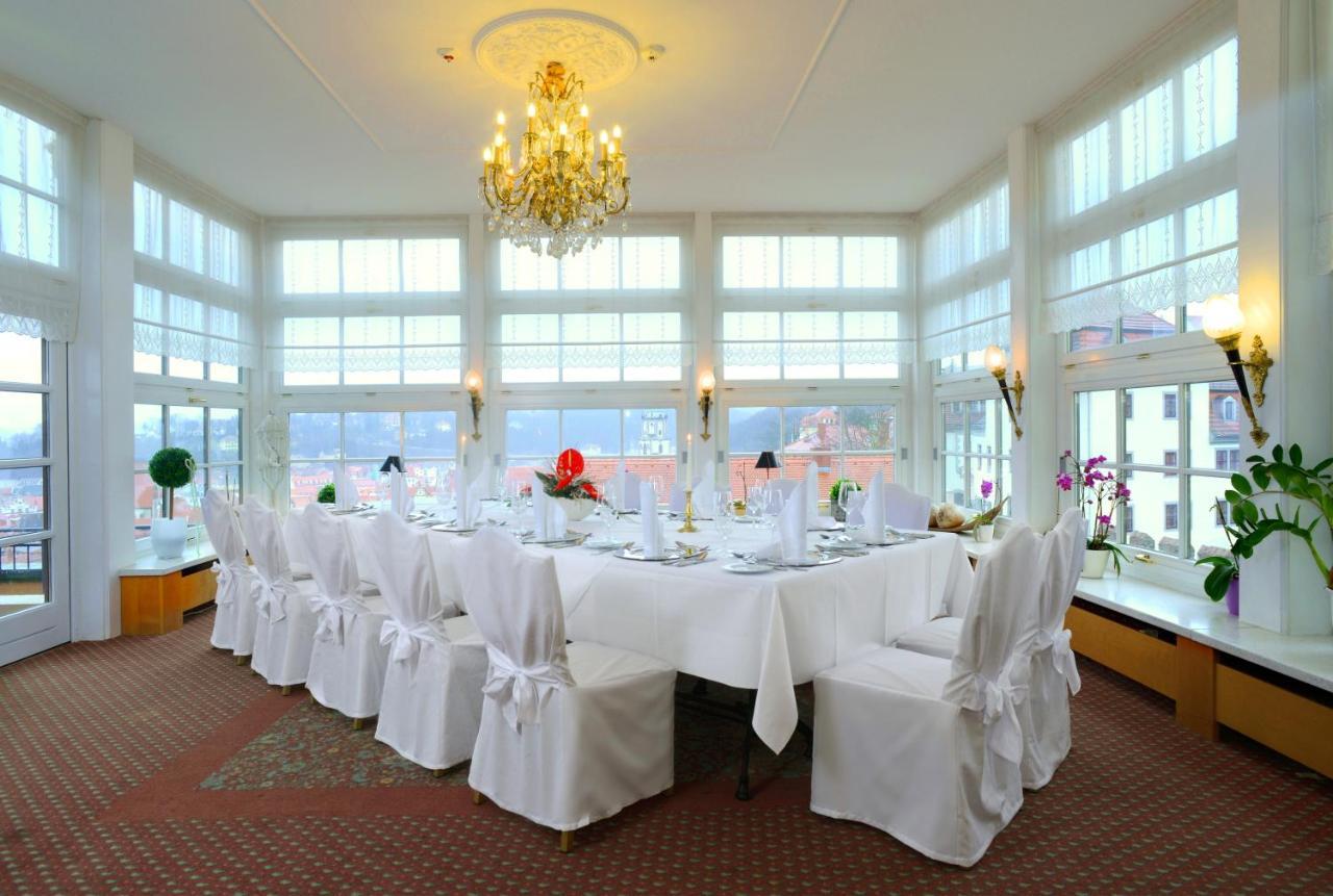 Romantik Hotel Burgkeller Residenz Kerstinghaus ไมเซน ภายนอก รูปภาพ
