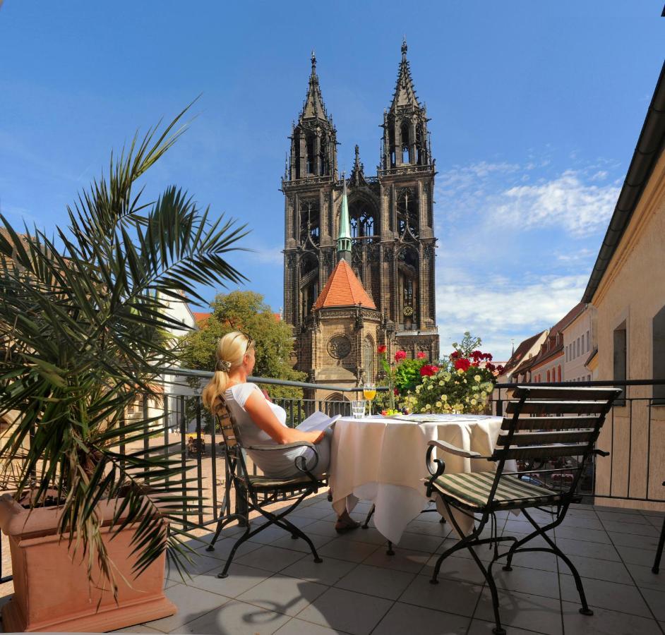 Romantik Hotel Burgkeller Residenz Kerstinghaus ไมเซน ภายนอก รูปภาพ