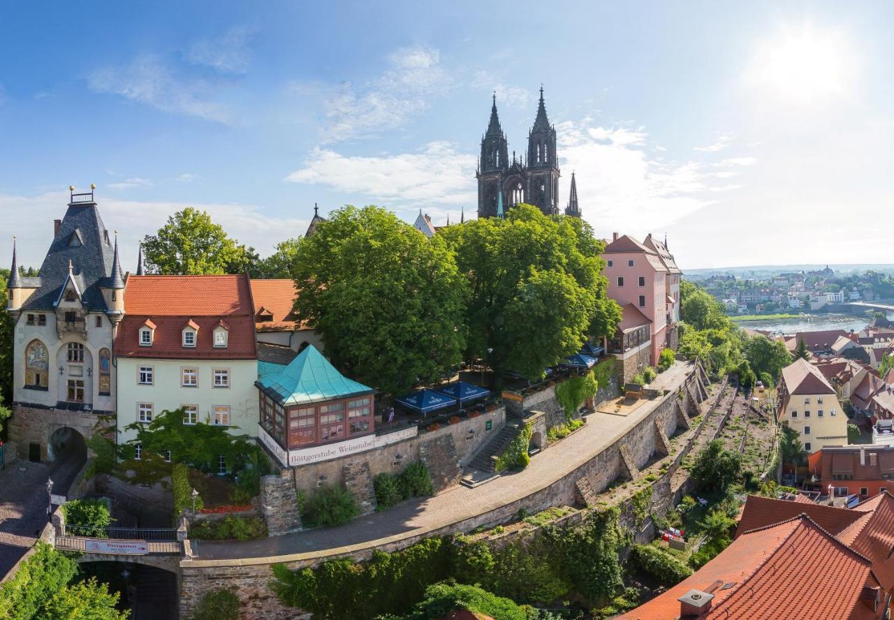 Romantik Hotel Burgkeller Residenz Kerstinghaus ไมเซน ภายนอก รูปภาพ