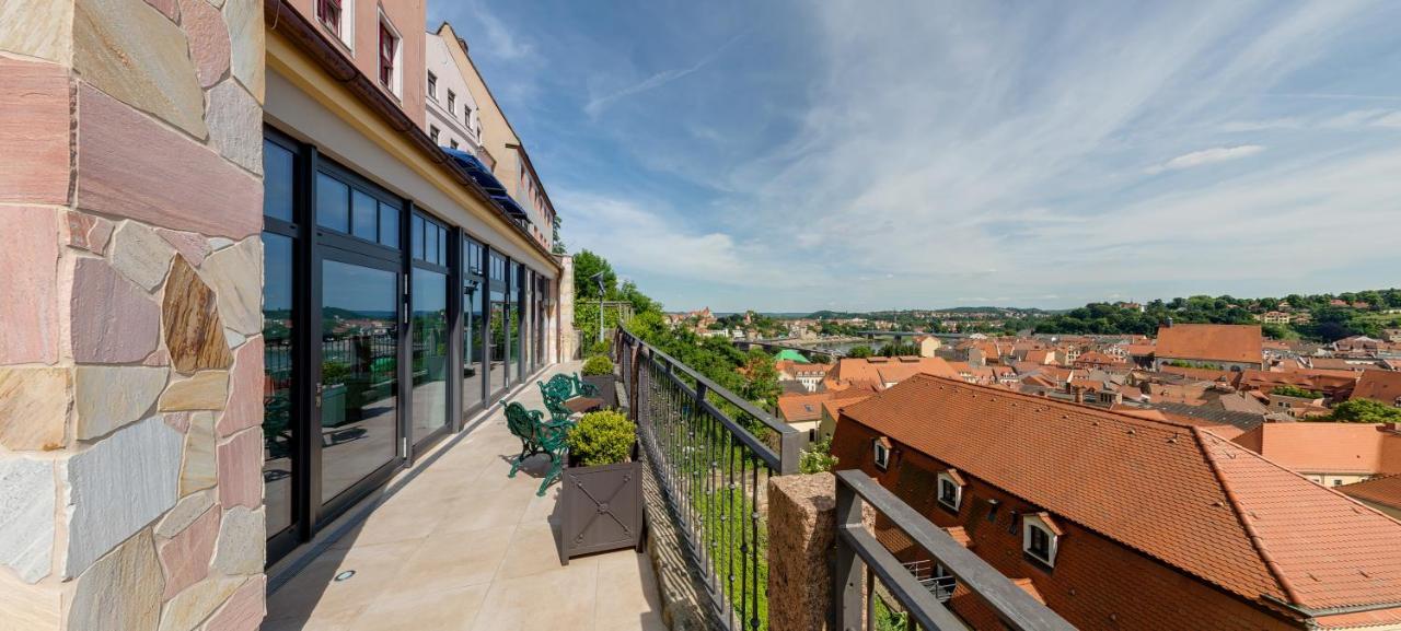 Romantik Hotel Burgkeller Residenz Kerstinghaus ไมเซน ภายนอก รูปภาพ