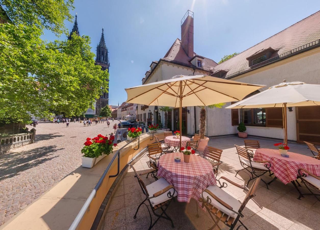 Romantik Hotel Burgkeller Residenz Kerstinghaus ไมเซน ภายนอก รูปภาพ