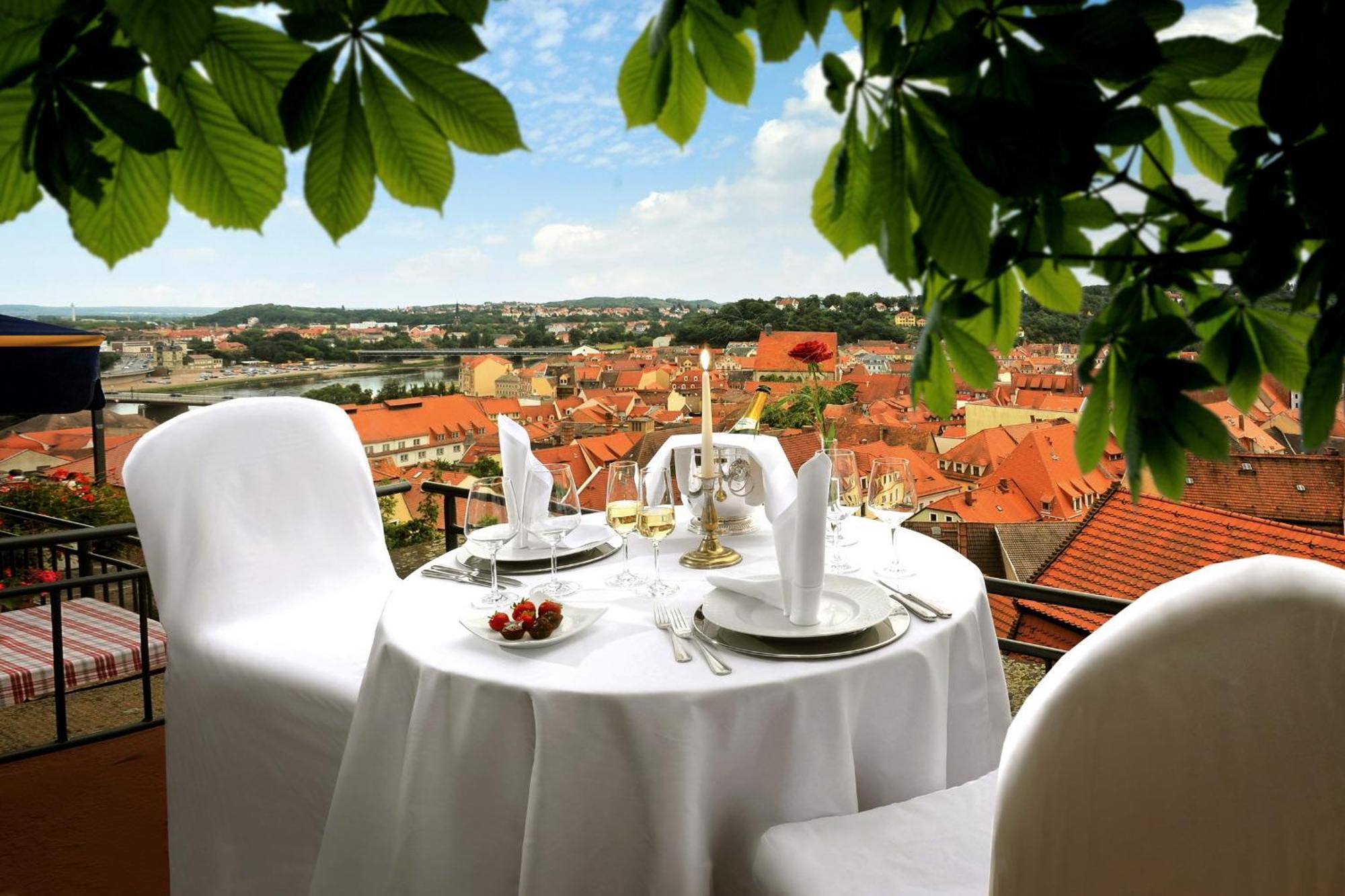 Romantik Hotel Burgkeller Residenz Kerstinghaus ไมเซน ภายนอก รูปภาพ