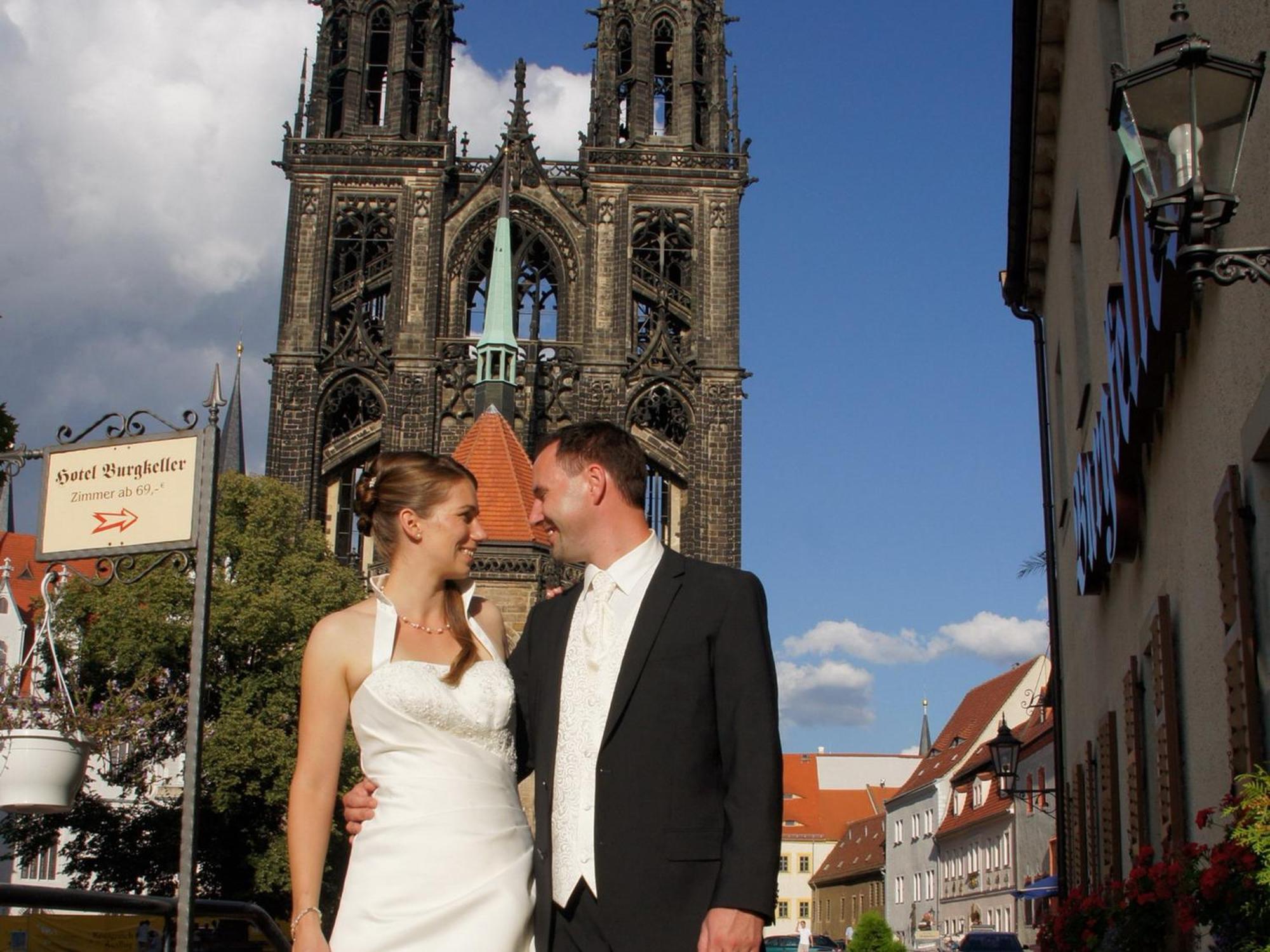 Romantik Hotel Burgkeller Residenz Kerstinghaus ไมเซน ภายนอก รูปภาพ