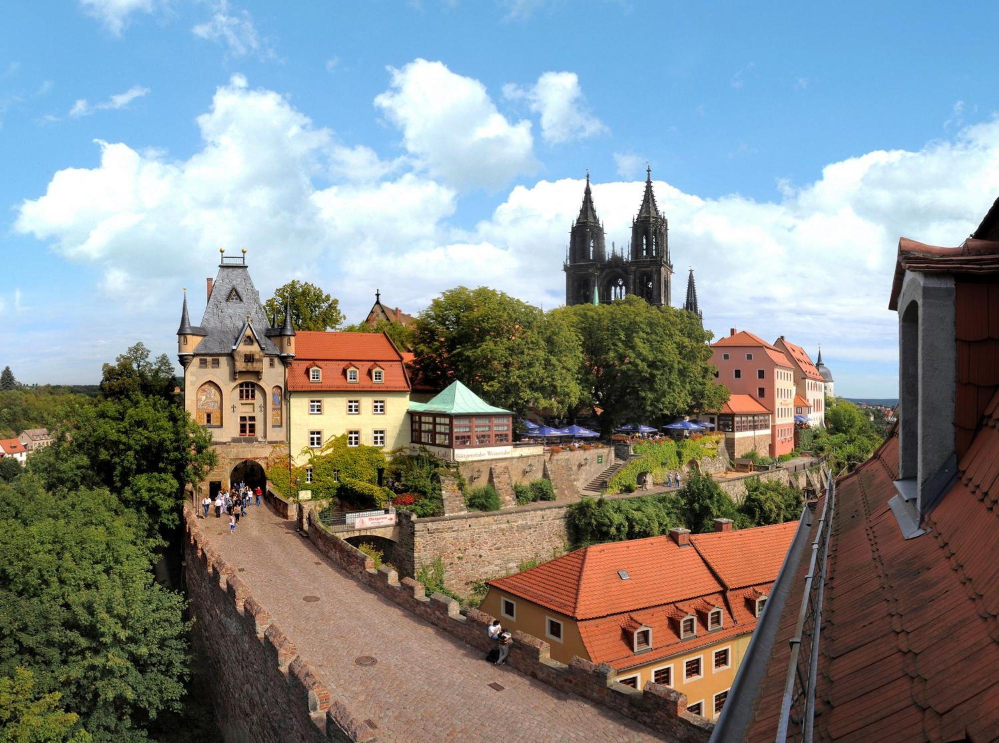 Romantik Hotel Burgkeller Residenz Kerstinghaus ไมเซน ภายนอก รูปภาพ