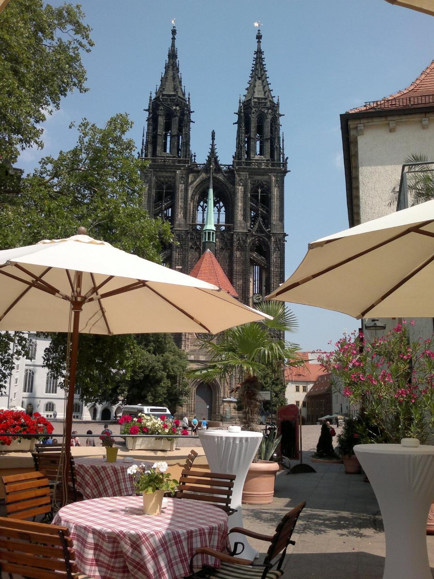 Romantik Hotel Burgkeller Residenz Kerstinghaus ไมเซน ภายนอก รูปภาพ